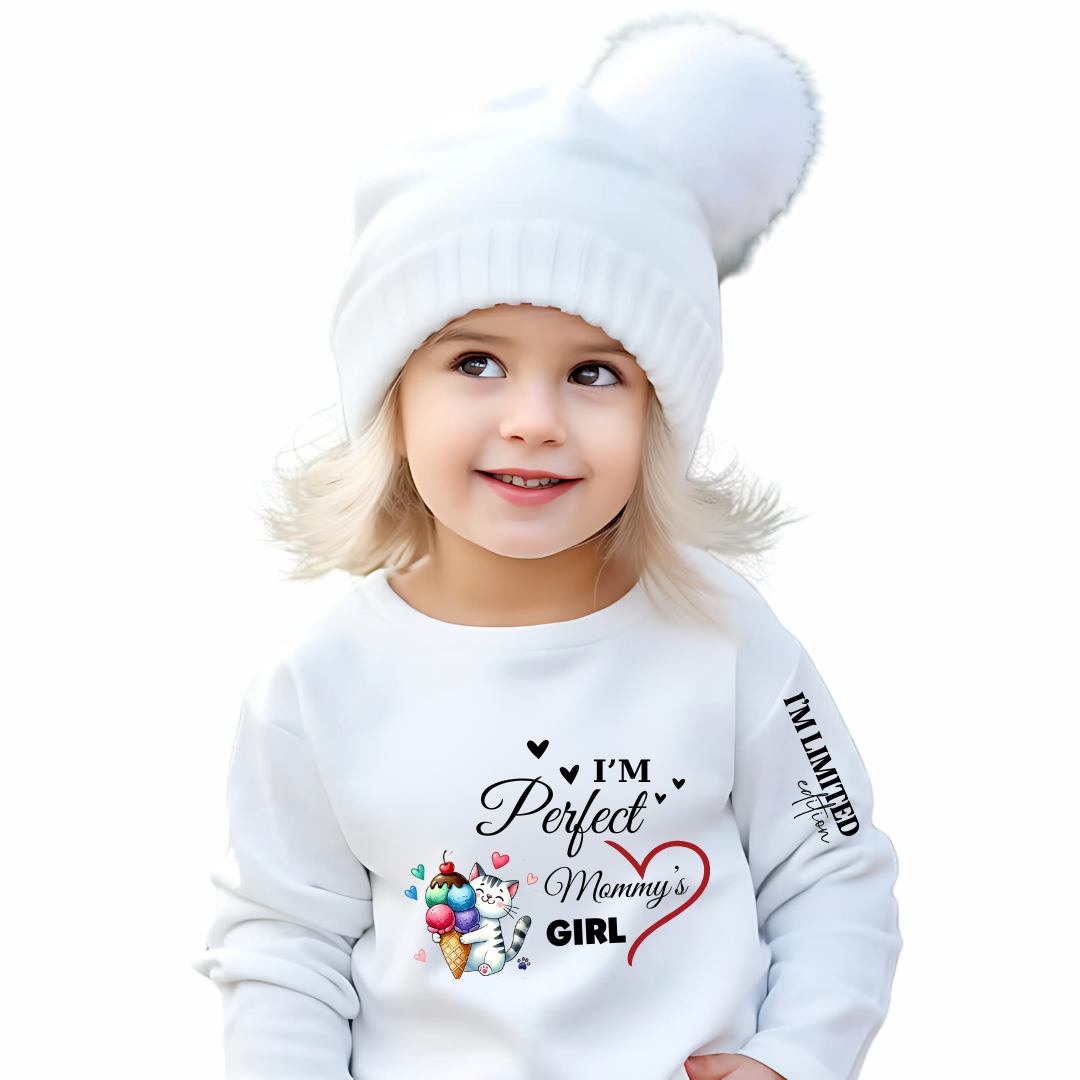 Tricouri Family mama, tata  si copii personalizate I'm not perfect 12256