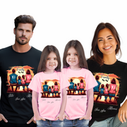 Tricouri Family mama, tata  si copii personalizate pentru aniversare 11256.32