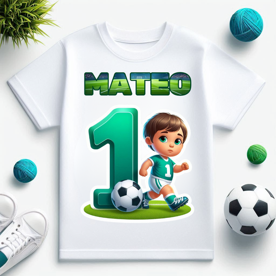 Tricouri Family mama, tata  si copii personalizate PENTRU MOT 1 AN 11256.10  tematica fotbal