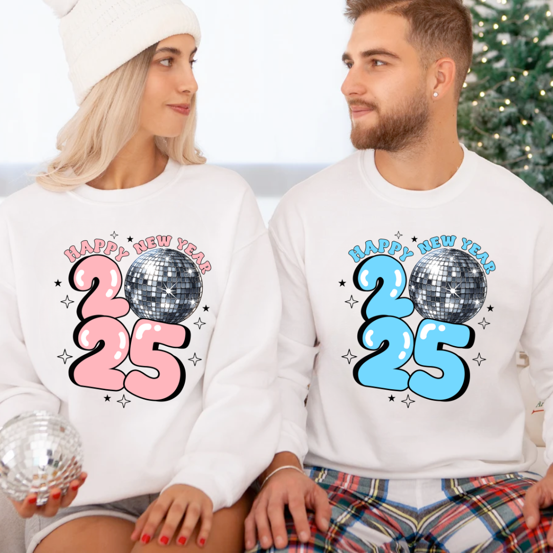 Tricouri personalizate Happy new year, Cadou perfect de Anul nou 12674