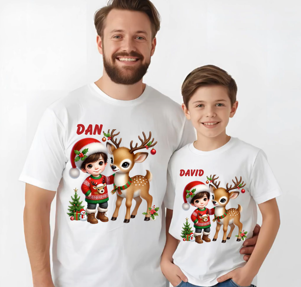 Tricouri personalizate Family, Cadoul perfect de craciun 25128
