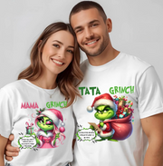 Tricouri personalizate Family, Cadoul perfect de craciun Grinch Family  25113