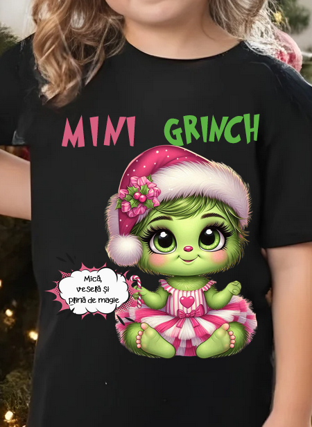 Tricouri personalizate Family, Cadoul perfect de craciun Grinch Family  25114