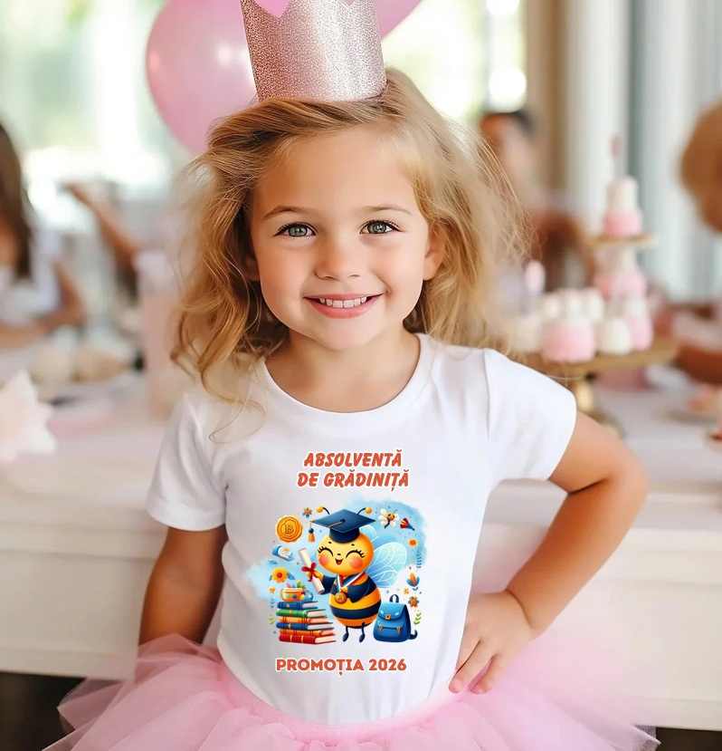 Tricouri Personalizate Grupa Albinuțelor – Absolventi de Gradinita