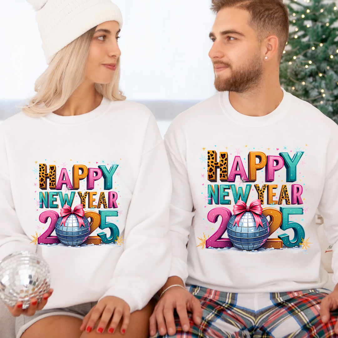 Tricouri personalizate Happy new year, Cadou perfect de Anul nou 12676
