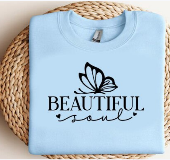 Tricouri Personalizate pentru Vara Beautiful Soul  - Esentiale in Bagajul Tau de Vacanta ❤️ E-Cadou.com