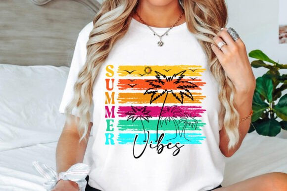 Tricouri Personalizate pentru Vara SUMMER VIBES - Esentiale in Bagajul Tau de Vacanta ❤️ E-Cadou.com