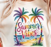 Tricouri Personalizate pentru Vara SUMMER VIBES - Esentiale in Bagajul Tau de Vacanta ❤️ E-Cadou.com
