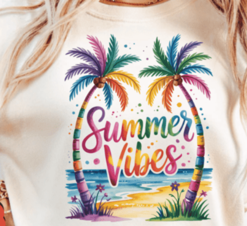 Tricouri Personalizate pentru Vara SUMMER VIBES - Esentiale in Bagajul Tau de Vacanta ❤️ E-Cadou.com