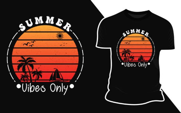 Tricouri Personalizate pentru Vara SUMMER VIBES - Esentiale in Bagajul Tau de Vacanta ❤️ E-Cadou.com