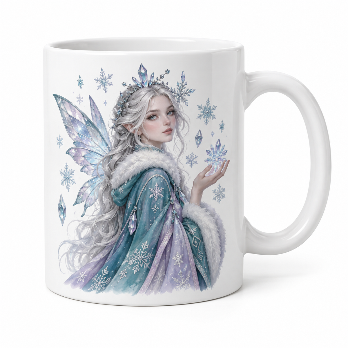 Cană personalizată pentru copii – Zâna Zăpezii – imagine 1